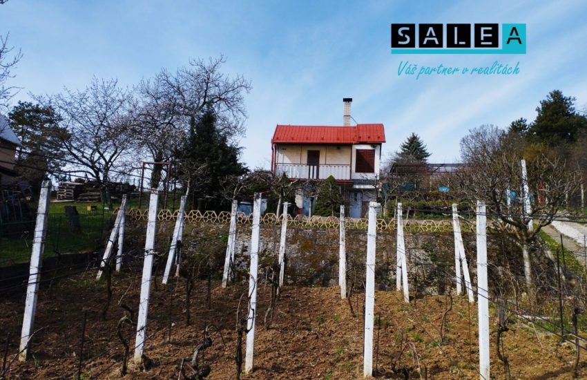 Na predaj záhradná chata s pozemkom v obci Šípkové o výmere 567 m2
