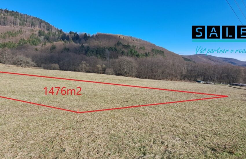 Pozemok na predaj v obci Ostrý Grúň o výmere 1476m2