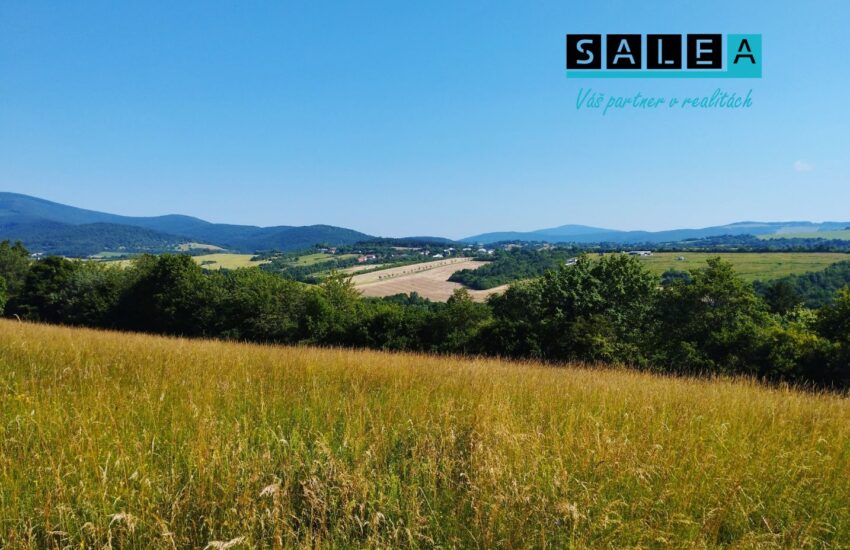 Pozemok vhodný na vybudovanie ranču v obci Bzince pod Javorinou o výmere 16 293 m2