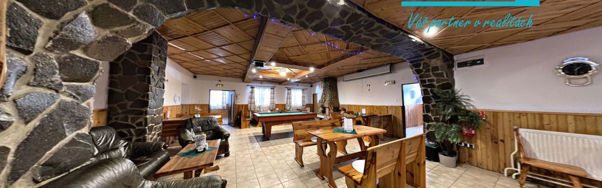 Investičná príležitosť. Reštaurácia s barom v Gelnici-časť MáriaHuta o celkovej rozlohe 900 m2.