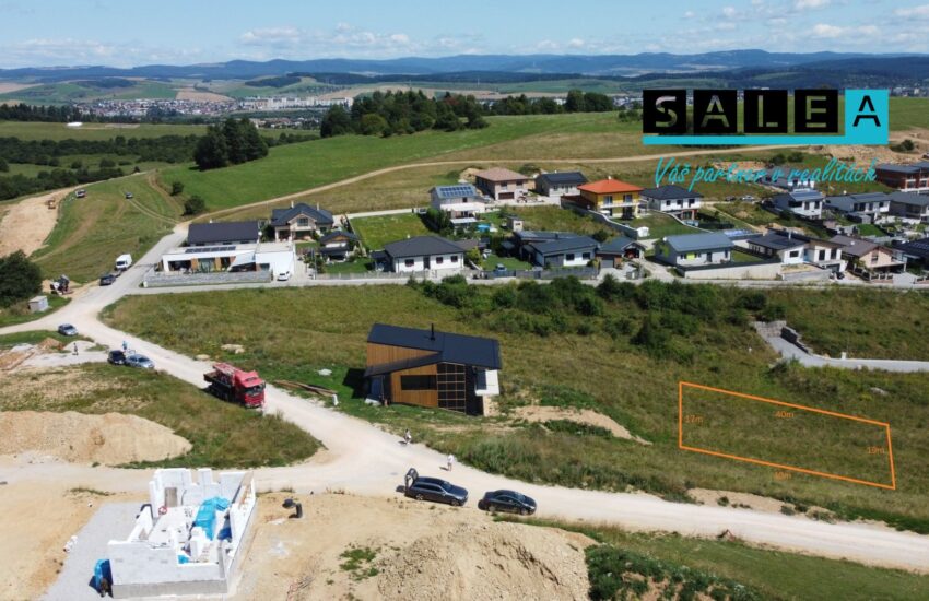 Exkluzívne. Slnečný pozemok v lukratívnej časti mesta Spišská Nová Ves - Ferčekovce o celkoej výmere 720 m2