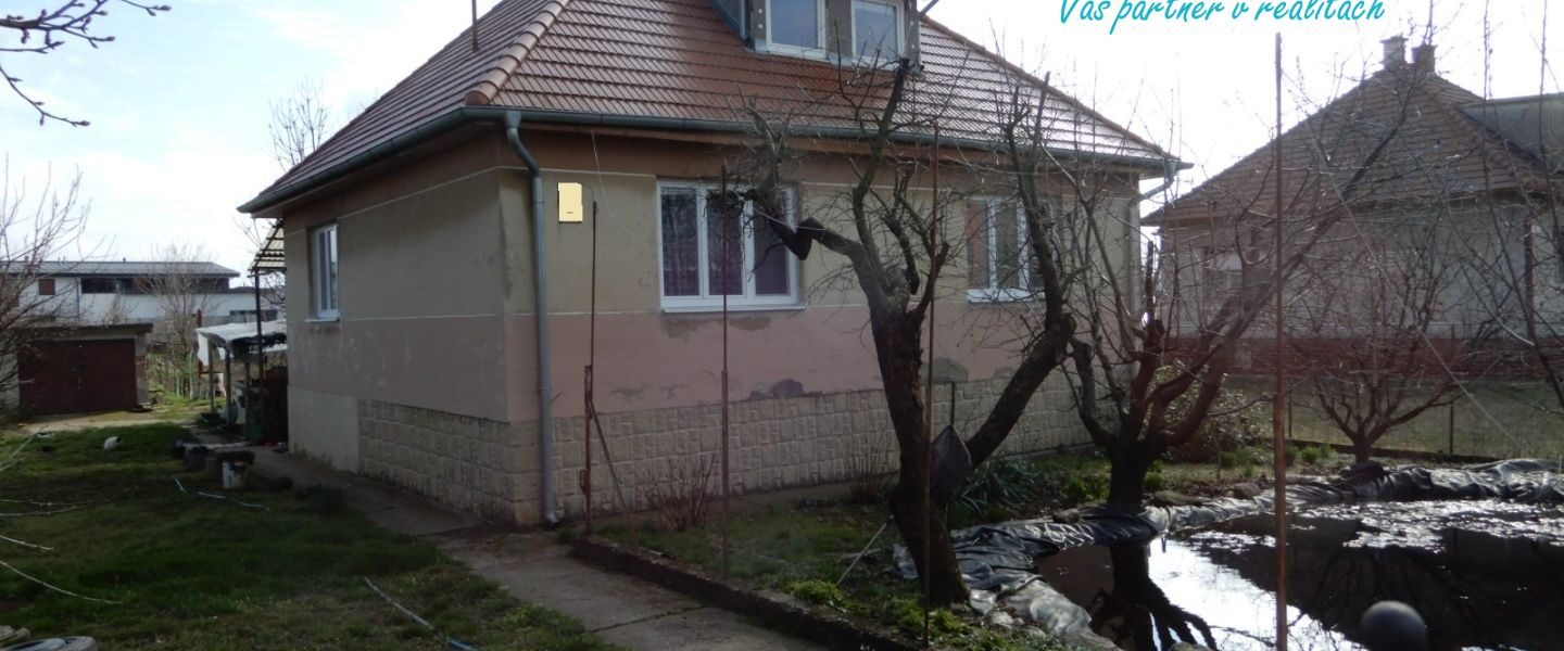 PRI RÝCHLOM JEDNANÍ DOHODA MOŹNÁ! Slnečný rodinný dom 110 m2