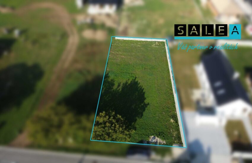 Exkluzívne Pozemok pre výstavbu RD + IS + asfaltová cesta 793m2 (18x44) Hrádok pri Piešťanoch