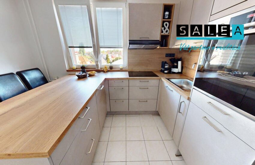 Exkluzívne 4-izbový zariadený byt 81m2 loggia + Výťah Piešťany
