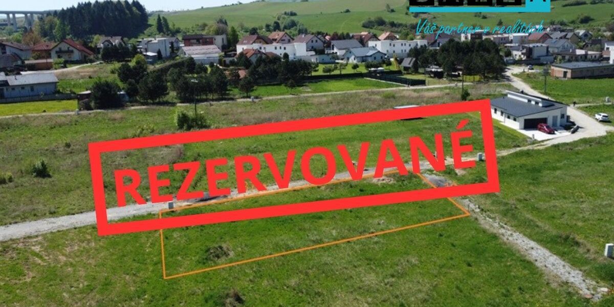 (REZERVOVANÉ) STAVEBNÝ POZEMOK