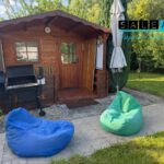 Krásna záhrada s chatkou v Kráľovej nad Váhom 259 m2