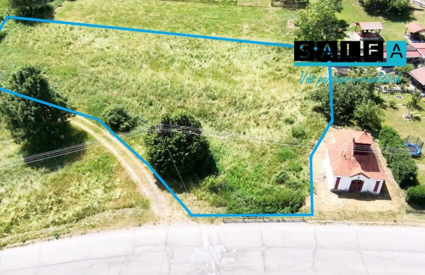 Stavebný pozemok v malebnej obci Ostrý Grúň o výmere 1697m2